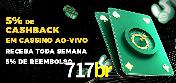 Promoções do cassino ao Vivo 717br